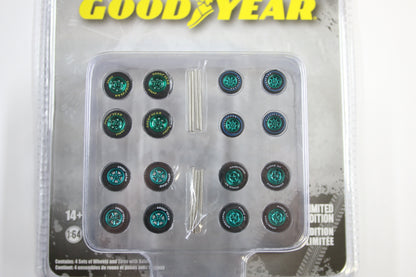 [Green Machine] Greenlight Goodyear Wheel & Tyre Pack