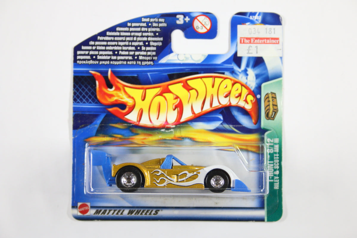 [Treasure Hunt] Hot Wheels 2003 Treasure Hunt - Riley & Scott Mk III (Short Card)