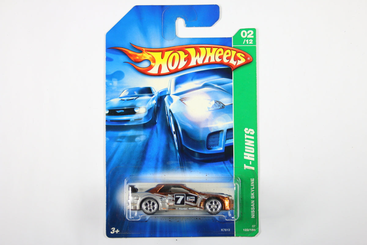 [Super] Hot Wheels 2007 Super Treasure Hunt - Nissan Skyline (Long Card)