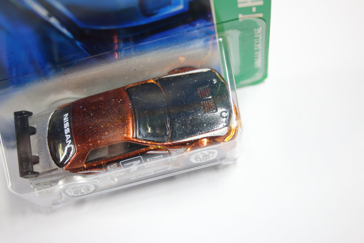 [Super] Hot Wheels 2007 Super Treasure Hunt - Nissan Skyline (Long Card)