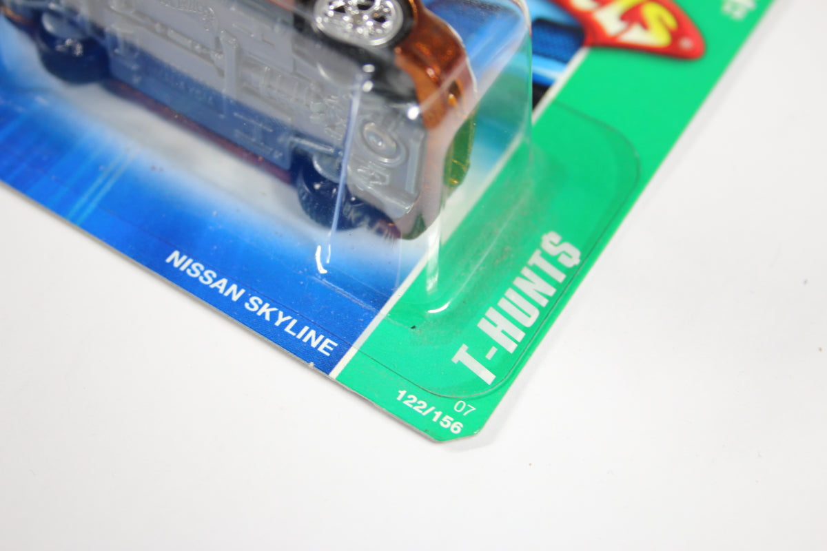 [Super] Hot Wheels 2007 Super Treasure Hunt - Nissan Skyline (Short Card)