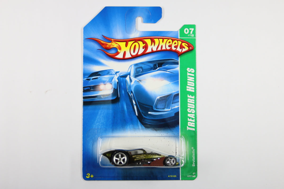 [Super] Hot Wheels 2007 Super Treasure Hunt - Brutalistic (Long Card)