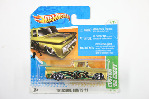 [Treasure Hunt] Hot Wheels 2011 Treasure Hunt - Custom '62 Chevy (Short Card)
