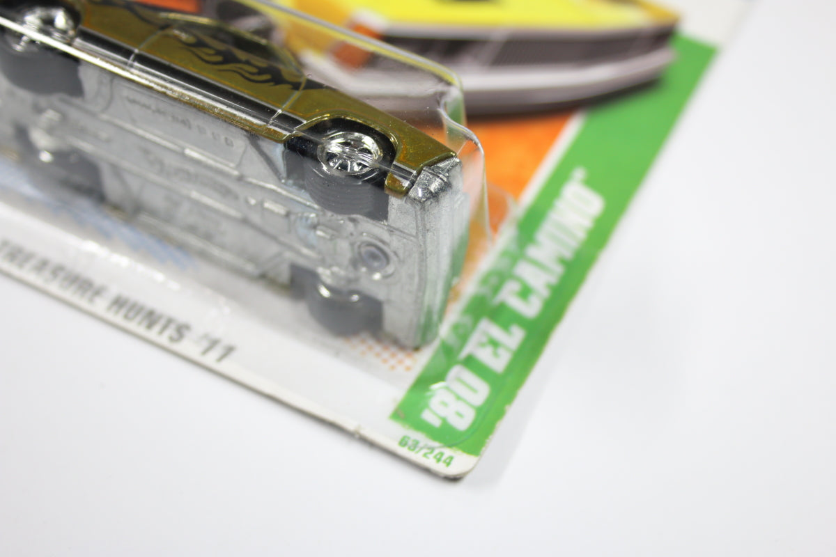 [Super] Hot Wheels 2011 Super Treasure Hunt - '80 El Camino (Long Card)