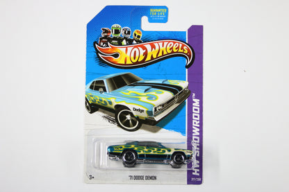 [Super] Hot Wheels 2013 Super Treasure Hunt - '71 Dodge Demon (Long Card)