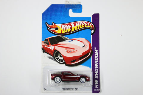[Super] Hot Wheels 2013 Super Treasure Hunt - '09 Corvette ZR1 (Long Card)
