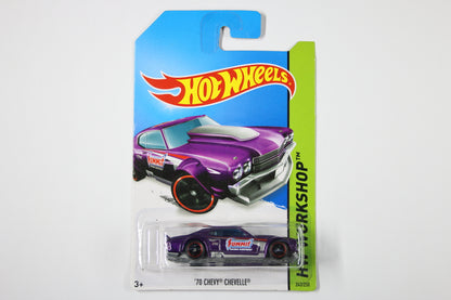 [Super] Hot Wheels 2014 Super Treasure Hunt - '70 Chevy Chevelle SS (Long Card)