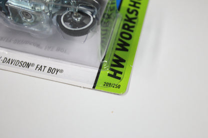 [Super] Hot Wheels 2014 Super Treasure Hunt - Harley-Davidson Fat Boy (Long Card)