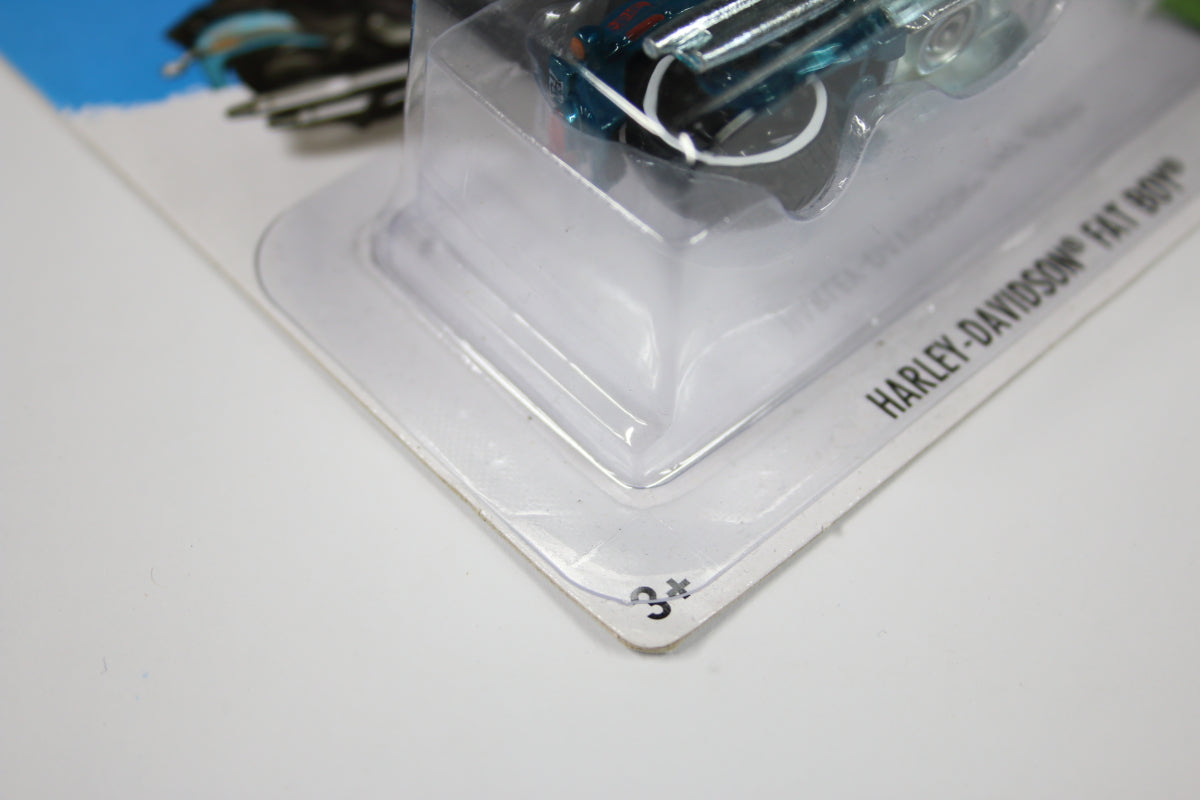 [Super] Hot Wheels 2014 Super Treasure Hunt - Harley-Davidson Fat Boy (Long Card)