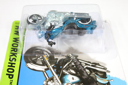 [Super] Hot Wheels 2014 Super Treasure Hunt - Harley-Davidson Fat Boy (Long Card)