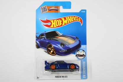 [Super] Hot Wheels 2016 Super Treasure Hunt - Porsche 993 GT2 with full roll cage (Long Card)
