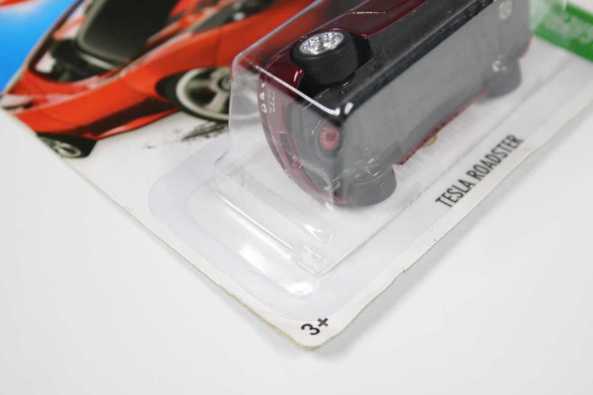 [Super] Hot Wheels 2016 Super Treasure Hunt - Tesla Roadster (Long Card)