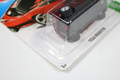 [Super] Hot Wheels 2016 Super Treasure Hunt - Tesla Roadster (Long Card)