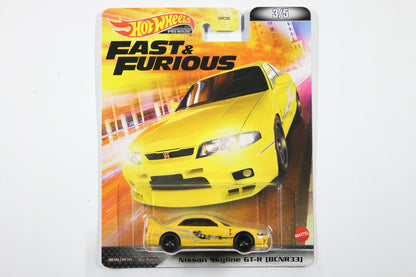 Hot Wheels Retro Entertainment 2022 Mix 5 Fast & Furious  / Full sets