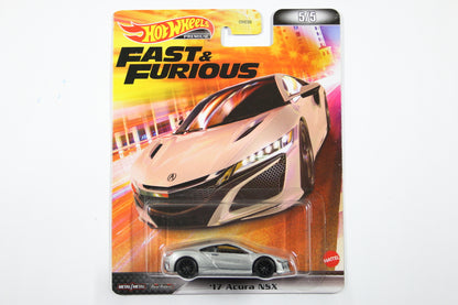 Hot Wheels Retro Entertainment 2022 Mix 5 Fast & Furious  / Full sets