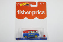 Hot Wheels Pop Culture 2022 Mix 4 Mattel Brands / Volkswagen T1 Panel Bus - Fisher-Price