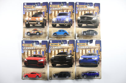 2023 Matchbox - "Best of Germany" 2023 Mix A (6 cars)