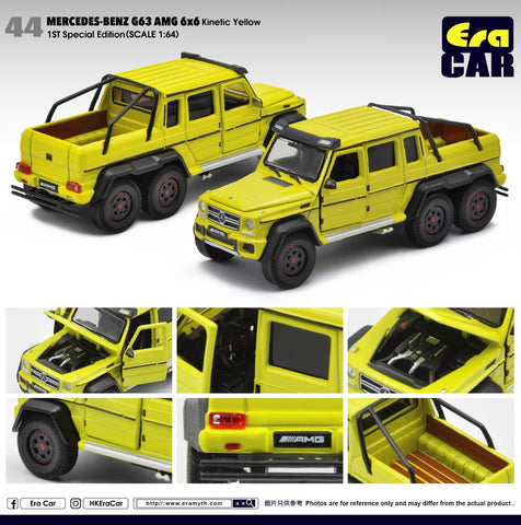 Mercedes-Benz G63 AMG 6x6 Spotlight - 1st Special Edition (Kinetic Yellow)
