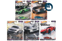 Hot Wheels Fast & Furious Premium 2021 Mix 2 Fast Stars / Full sets