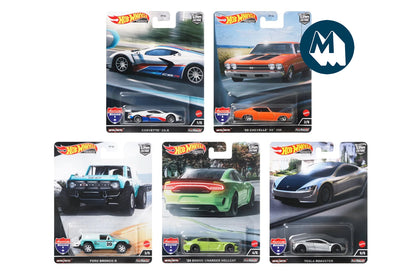 Hot Wheels Car Culture 2022 Mix 1 American Scene / Full sets & cases