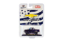 1973 Chevrolet Cheyenne Super 10 4x4 Pickup Truck - Black with American Flag Graphics