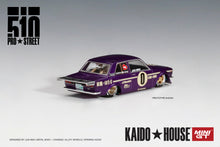 #002 - Datsun 510 Pro Street - KAIDO★HOUSE x MINI GT (OG Purple)