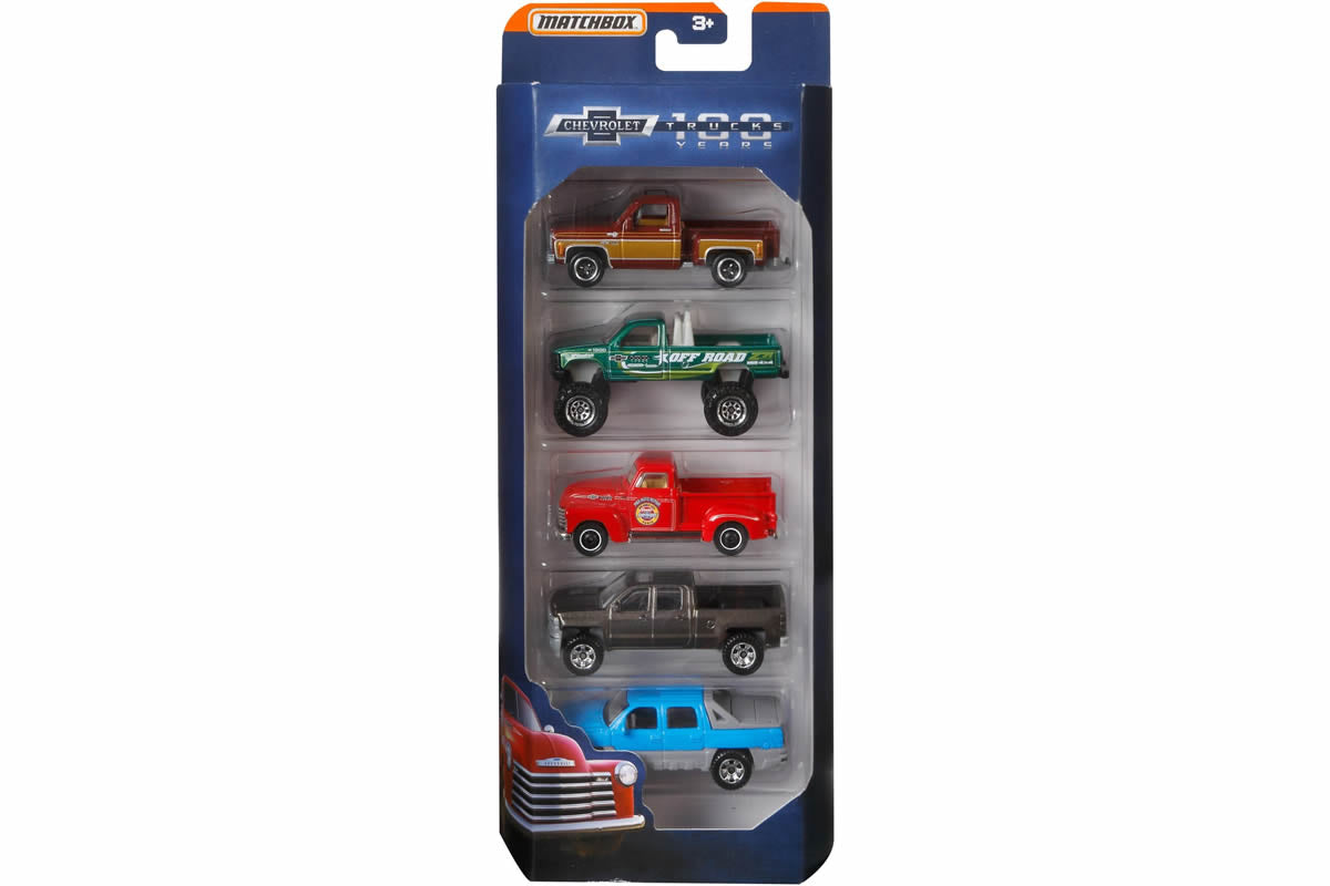 5 Pack - Chevrolet Trucks 100 years