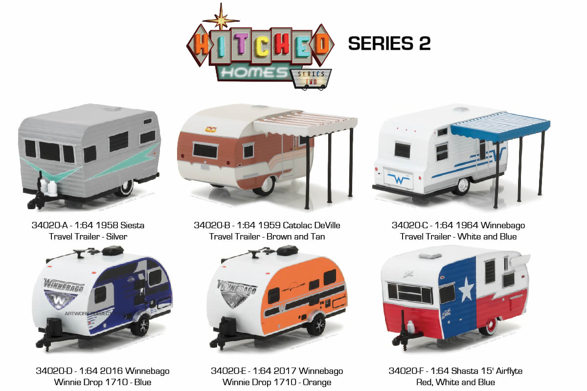 1964 Winnebago (White and Blue)