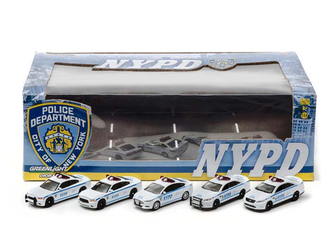 5 Car NYPD Diorama