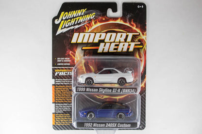 1999 Nissan Skyline GT-R (BNR34) / 1992 Nissan 240SX Custom