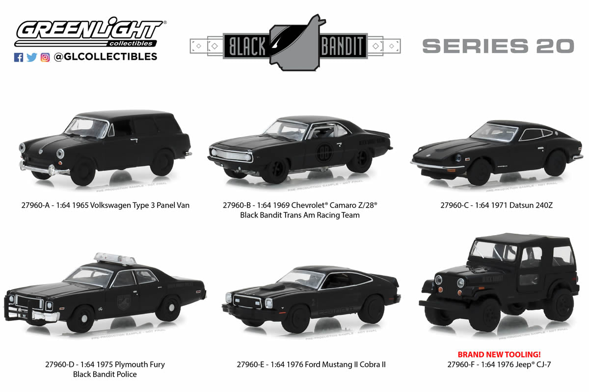 1975 Plymouth Fury Black Bandit Police