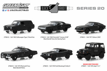 1975 Plymouth Fury Black Bandit Police