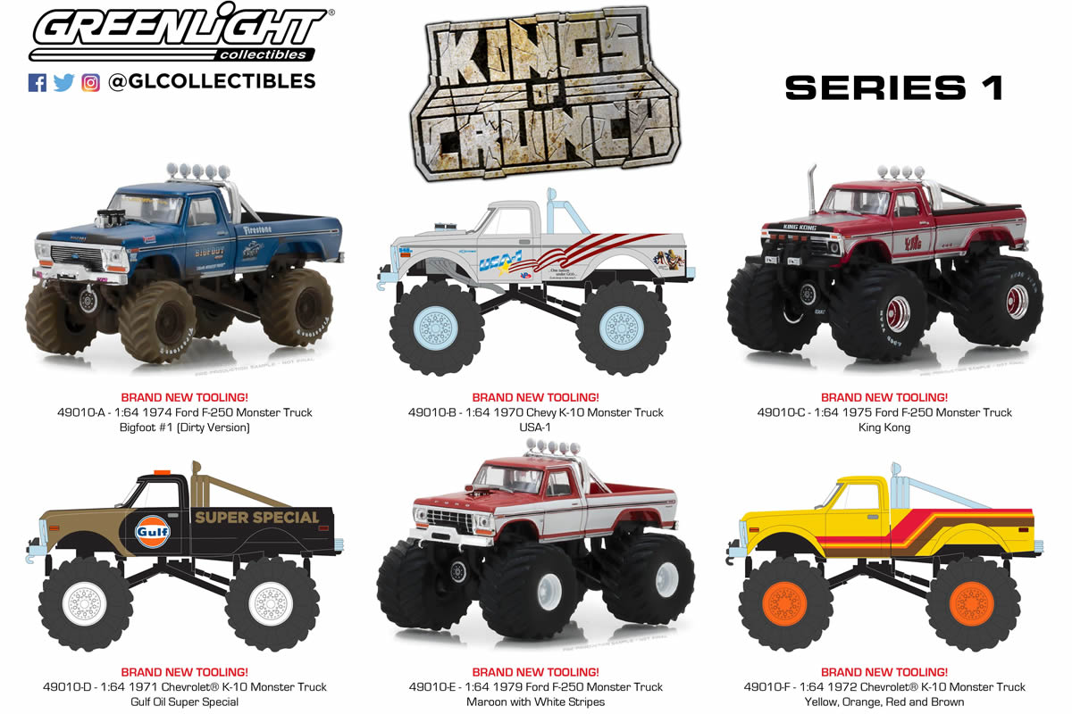 Yellow, Orange, Red and Brown / 1972 Chevrolet K-10 Monster Truck