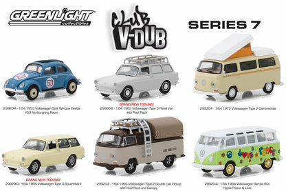 1963 Volkswagen Type 3 Panel Van with Roof Rack