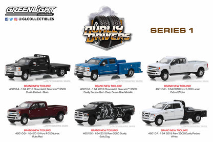 2018 Chevrolet Silverado 3500 Dually Flatbed (Black)