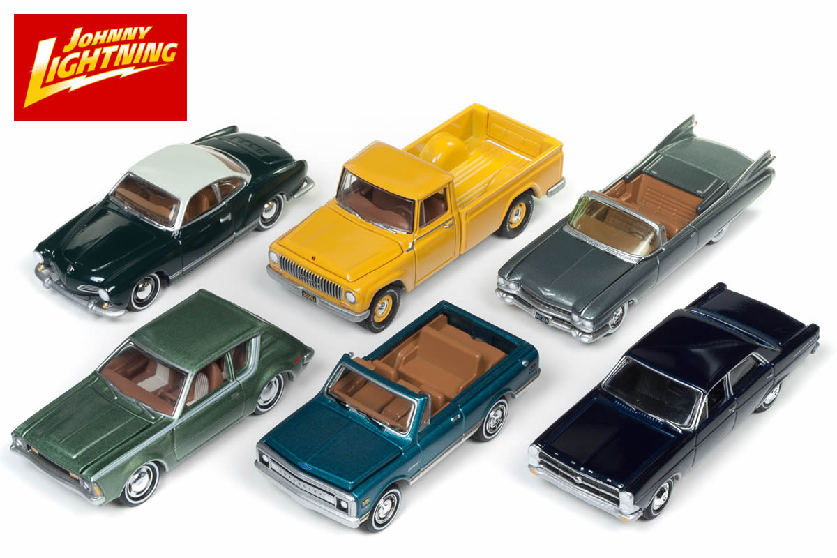 Johnny Lightning Hulls & Haulers 1965 Chevy Stepside Pickup & Boat Chase - Jeux & Jouets Johnny Lightning Hulls & Haulers 1965 Chevy Stepside Pickup & Boat Chase - Jeux & Jouets
