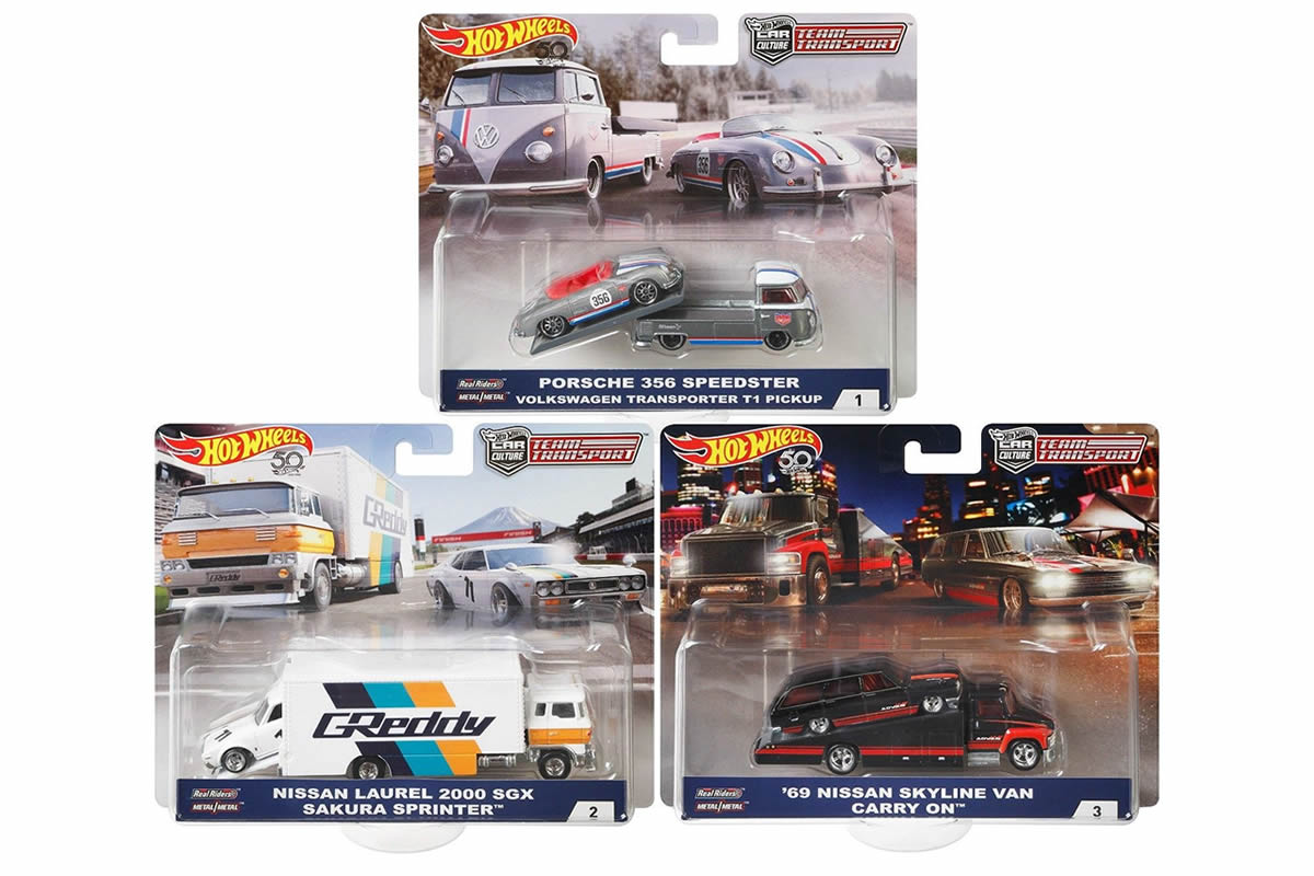 Team Transport / Porsche 356 Speedster & VW Transporter T1 Pickup